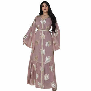 Caftans and chiffon jalabiyas 