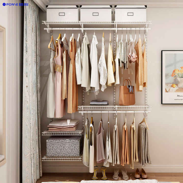 Ponie 1.5M Suit Modern MDF Walk-in Wardrobe 