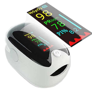 عيادة اقتصادية مقياس التأكسج الطبي النبض . Economical Clinic Medical Pulse Oximeter Hands-Free