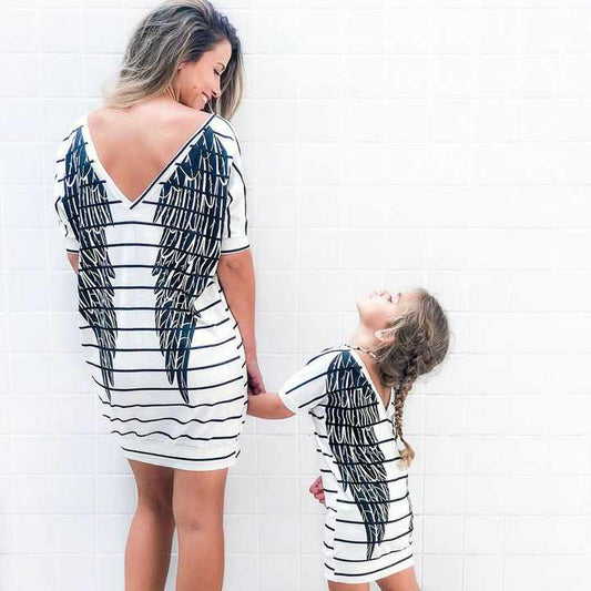 New Arrival Wholesale Mom and Son Matching Clothes Mommy and Me Short Sleeve Outfits Sets 