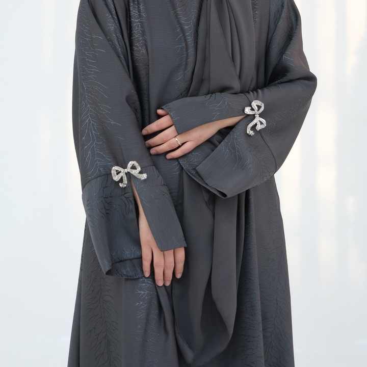 Elegant colorful abayas 