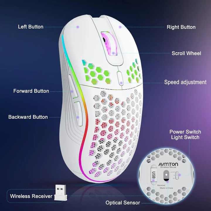 Charging game mouse