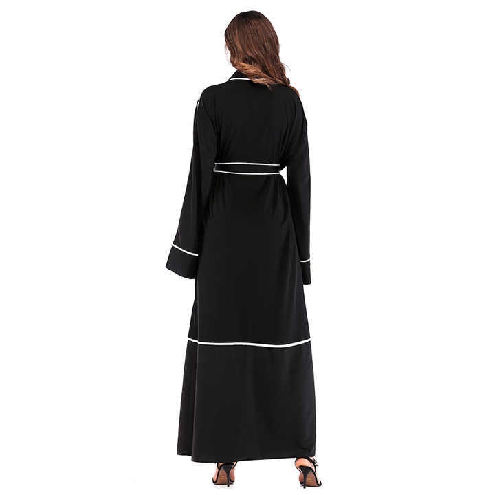 Turkish colorful abaya 
