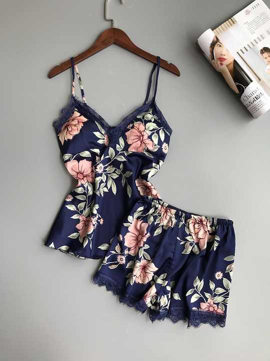 satin pajama set 