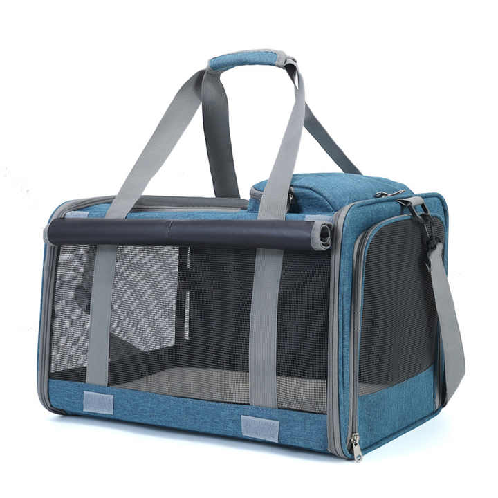 New Design Durable Breathable Soft Mesh Pet Travel Bag 