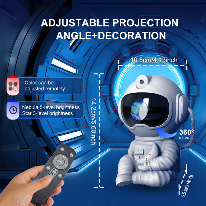 Astronaut Galaxy Projector Lamp Star Night Light Nebula Shell Astronaut Galaxy Projector Lamp Star 