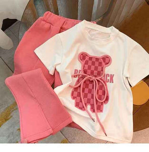 New Stylish Summer Kids Girls Clothing Set 