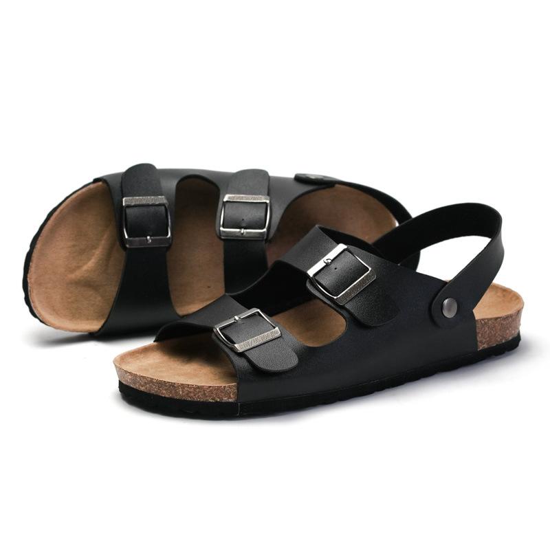 slipper, leather sandal 