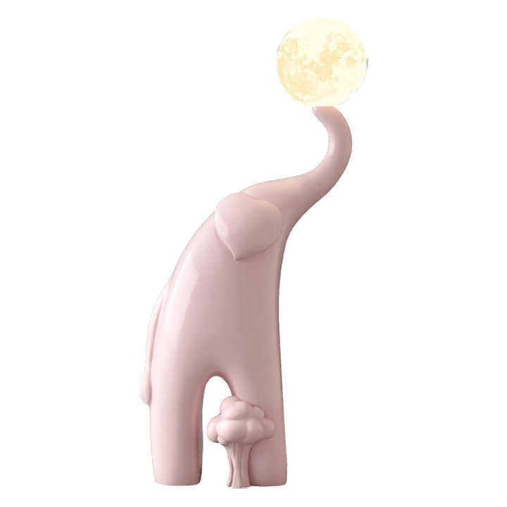 Resin elephant bedside lamp 