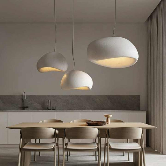 ثريات راتنجية نصف دائرية من الراتينج بتصميم . Luxury Designer Pendant Lights Semicircular