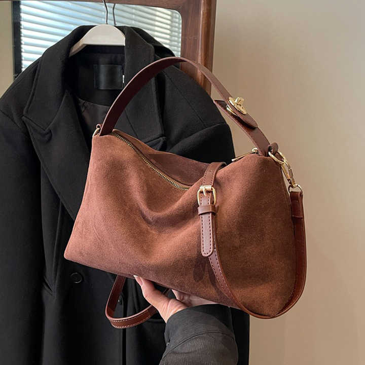 Women's Suede Handbag 