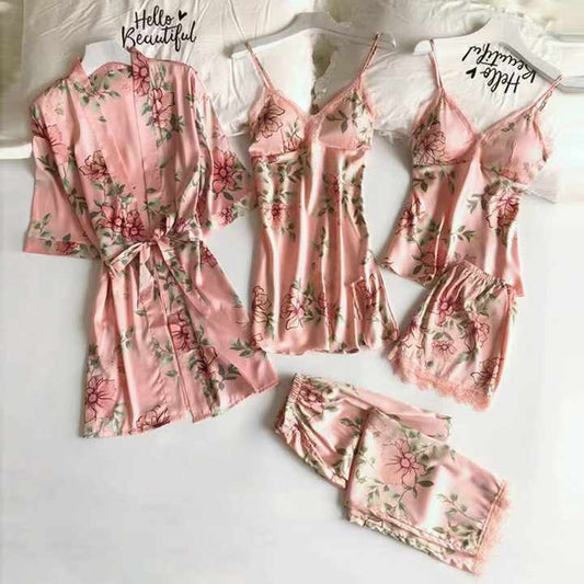Comfortable printed ladies sleep bras