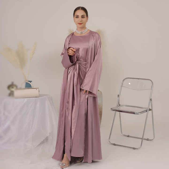 عباية ملونة طقم