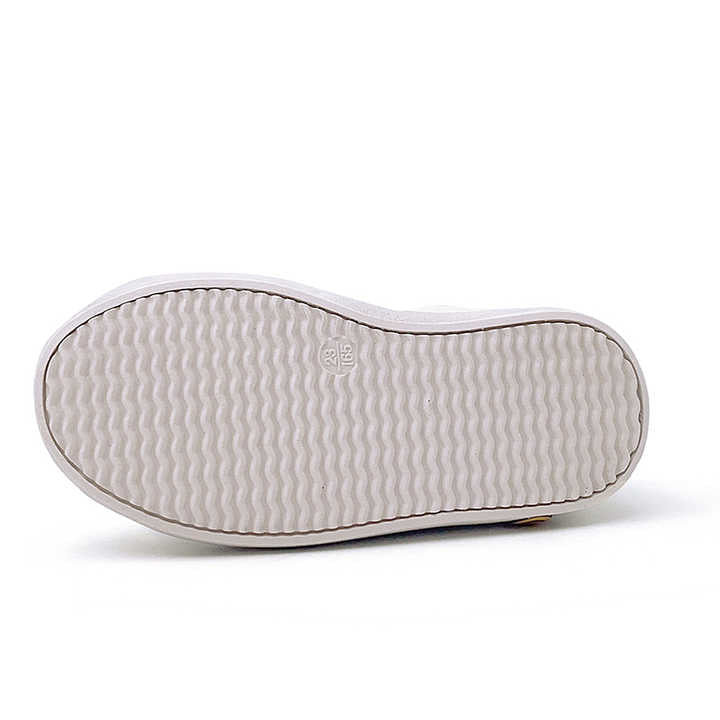 Girls' leopard leather sneakers 