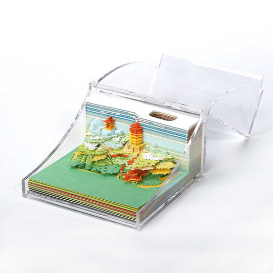 Holiday Birthday for Office Home Use- Creative 3D Art Calendar 