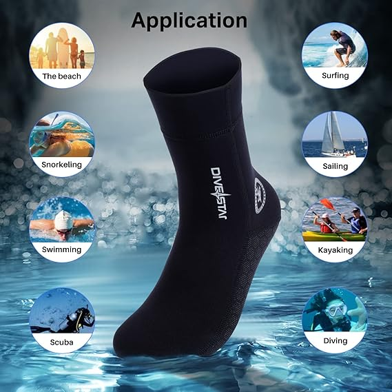 DIVESTAR Diving Socks 