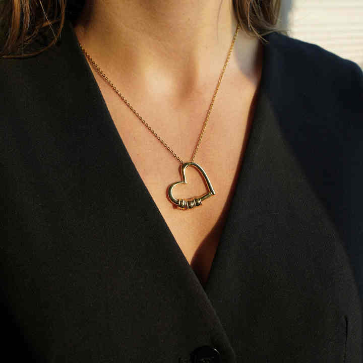 Kids Accessories Personalized Name Necklace Stainless Steel 