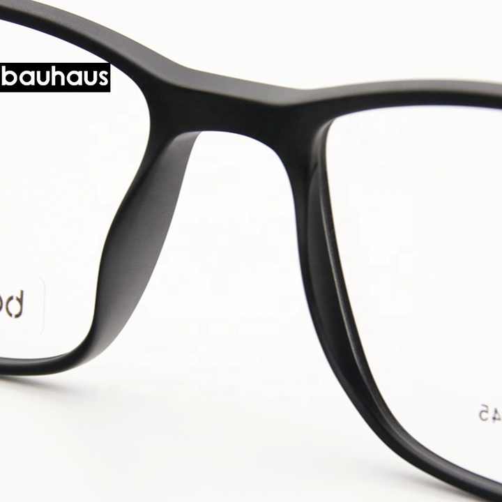 Bauhaus Wide Face Oversized Glasses 