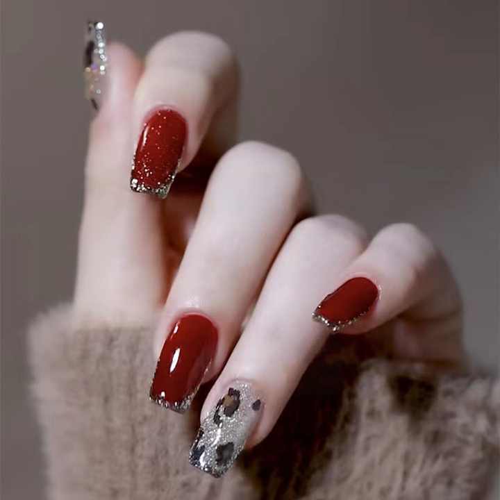 False Nails French Manicure 