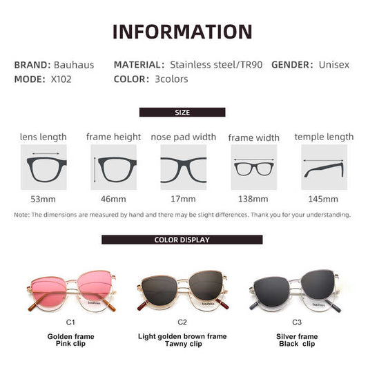 Luxury Cat Eye Glasses for Women 