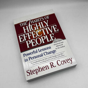 Hot Sale The 7 Habits of Highly Effective People Stephen R. Covey Novels Book 