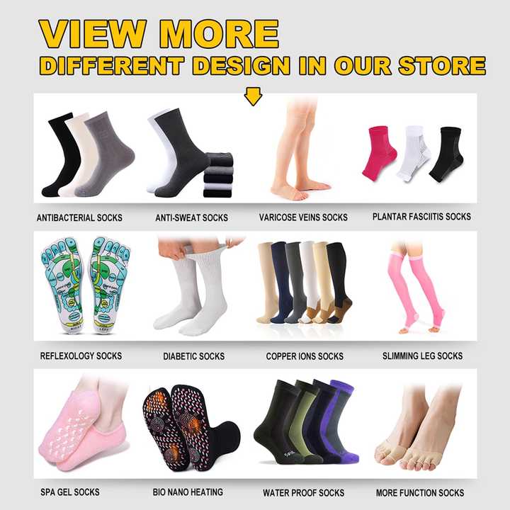 Rubber Gel Socks for Dry Feet Heel Insoles Spa Socksجوارب KAITE-1-M0063 المصنوعة من السيليكون