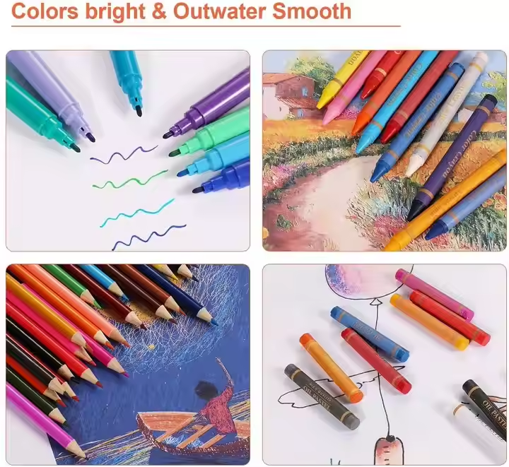School drawing tools set 