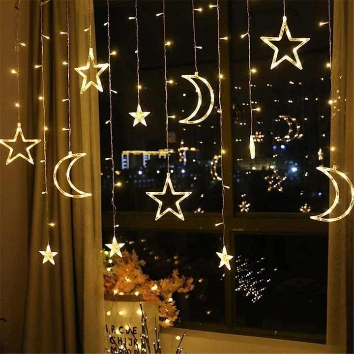 أضواء زينة رمضان وعيد
