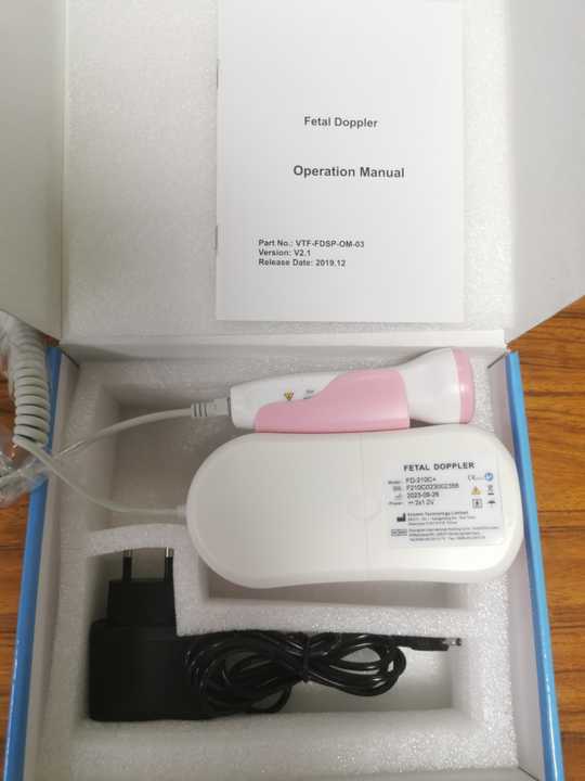 High-precision pediatric heart rate monitor with pocket-sized Doppler lens, convenient to carry and at a good price. 