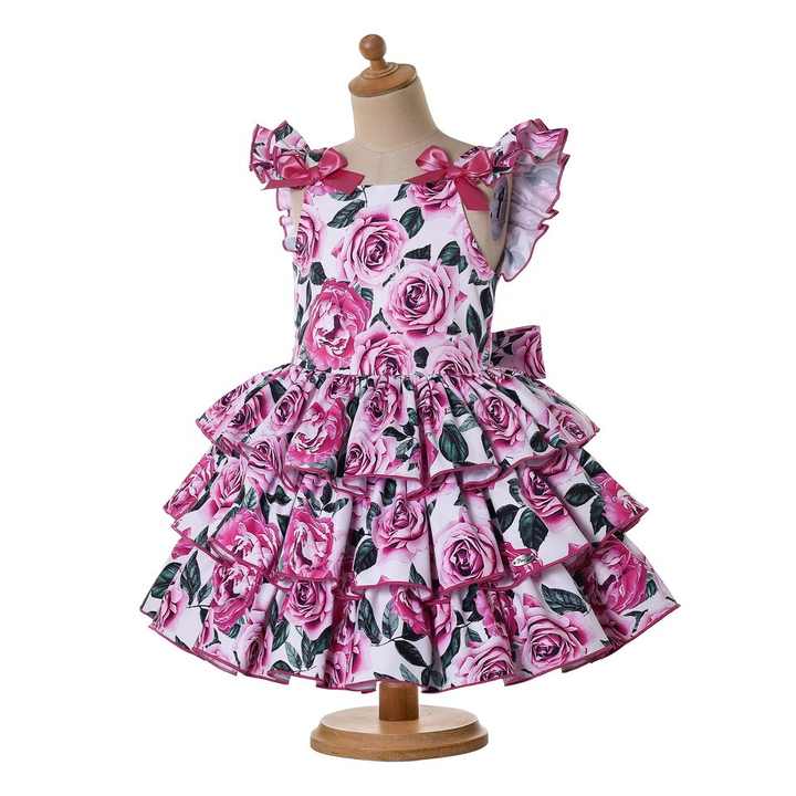 Dresses for Girl Clothes 1- 1PCS Luxury Princess Party Dresses 