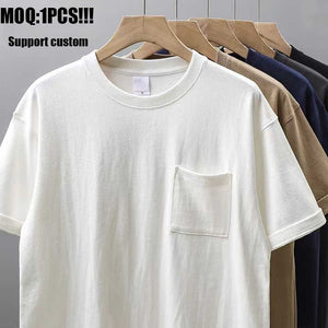 Men's T-shirt with custom pocket 