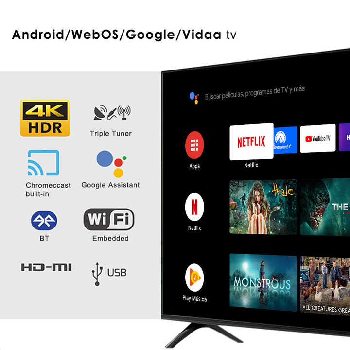 Smart TV, Wi-Fi and System 