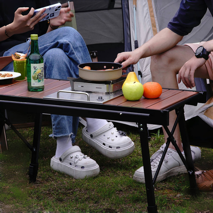 Factory Direct Sale Portable Folding Egg Waffle Table 