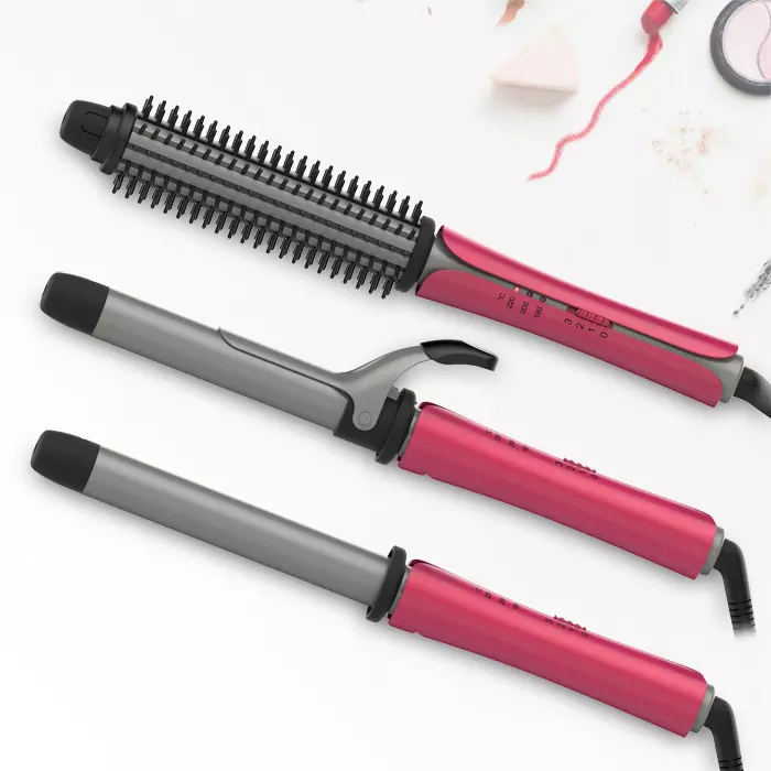 Rechargeable Hair Brush with LED Light for Ingrown Hair Treatment 