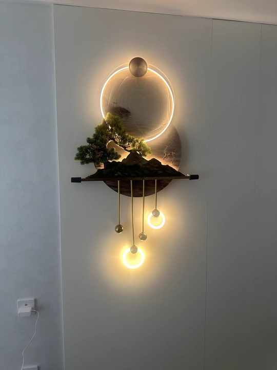 3D metal mural 