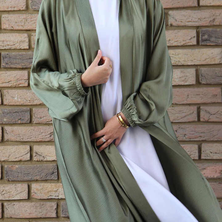 Colorful abaya kimono 
