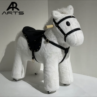 كرسي سرج من الجلد على الطراز الفرنسي ,French style leather saddle chair