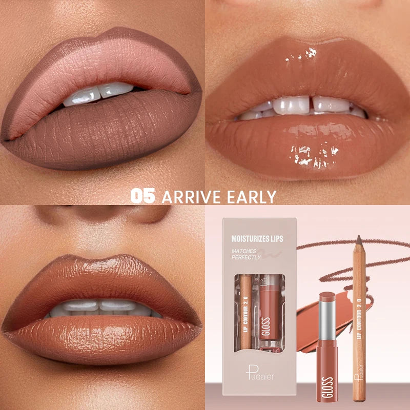 Lip makeup set
