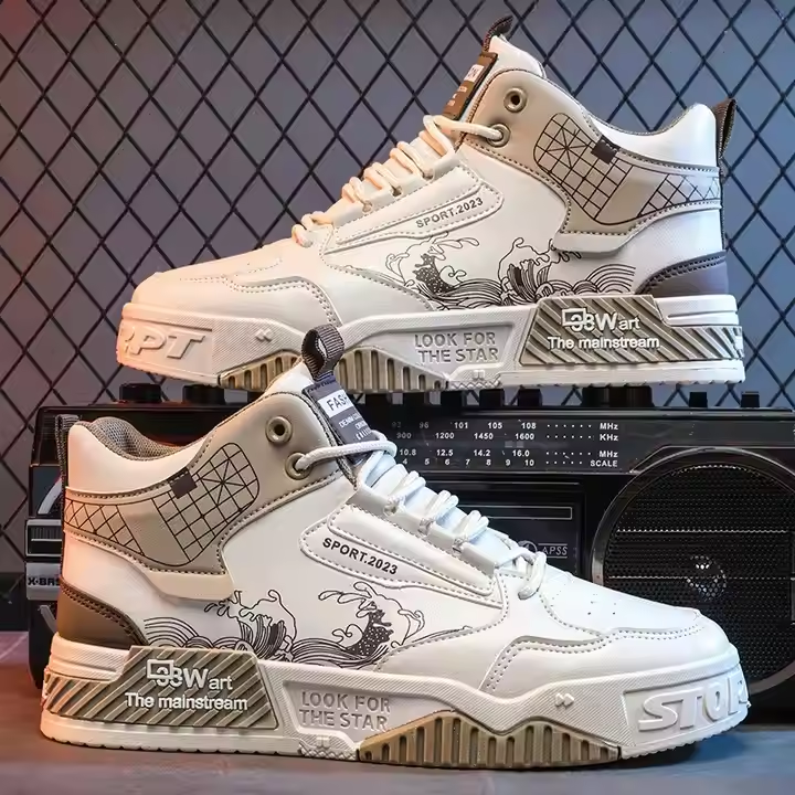 Suitable thick sneakers 