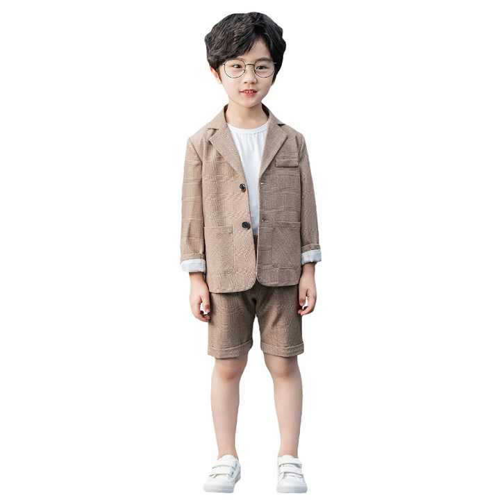 Children's suit boys and girls autumn and winter suit children's spring clothes. 