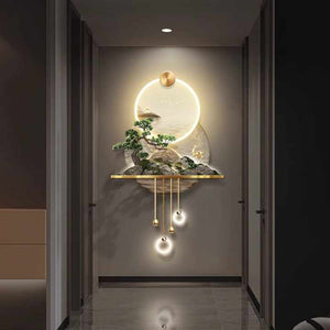 3D metal mural 