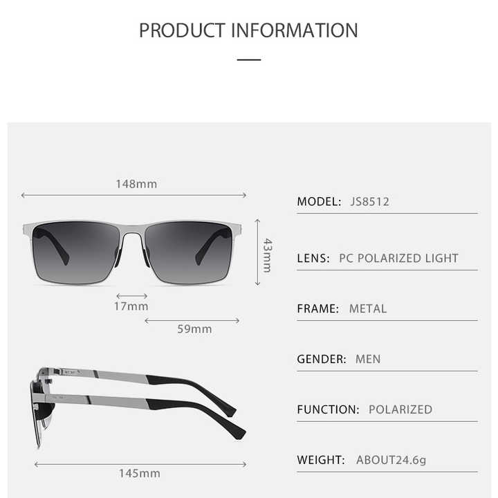 Rectangular glasses