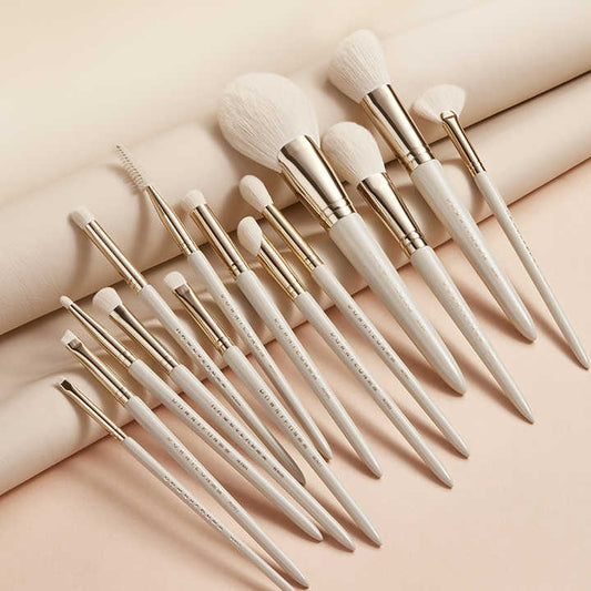 Neon makeup brushes 