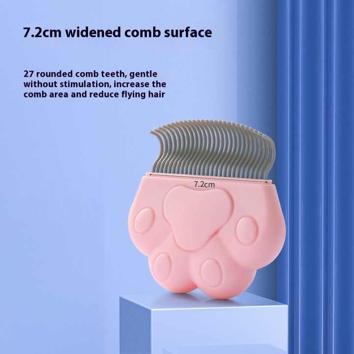 Premium Silicone Dog Grooming Comb, Effective Hair Tool 