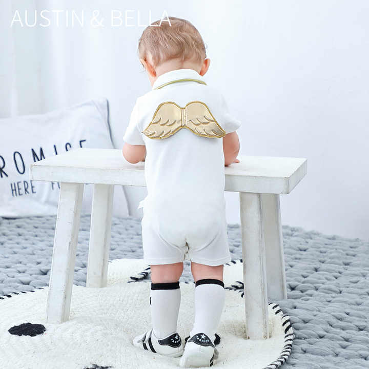 newborn boys romper 