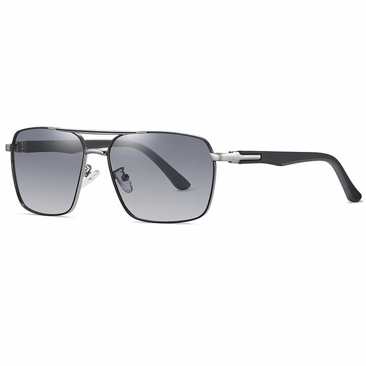 Rectangular sunglasses for men