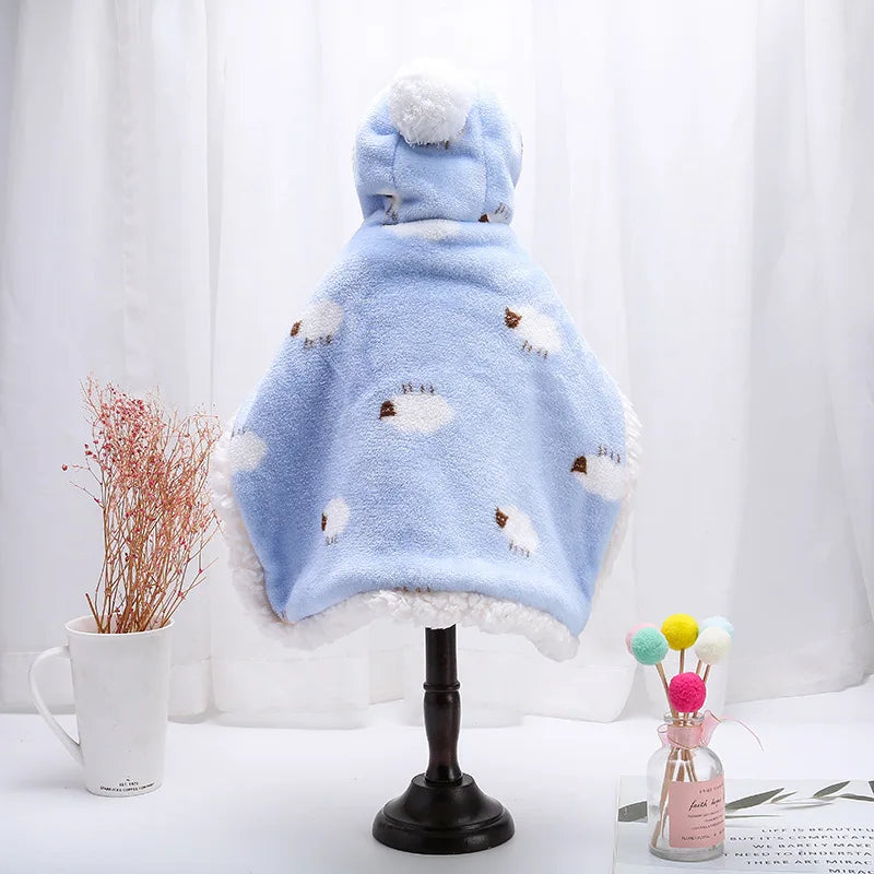 بطانية دافئة بغطاء رأس-warm blanket with hood