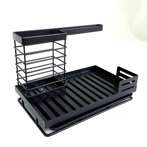 For kitchen sink and soap holder with tray 