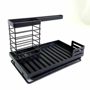 For kitchen sink and soap holder with tray 