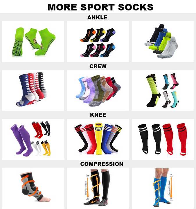 RL-B020 Adult and Men's White Sports Socks 